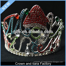 Custom cheap birthday princesa tiara da coroa do rei